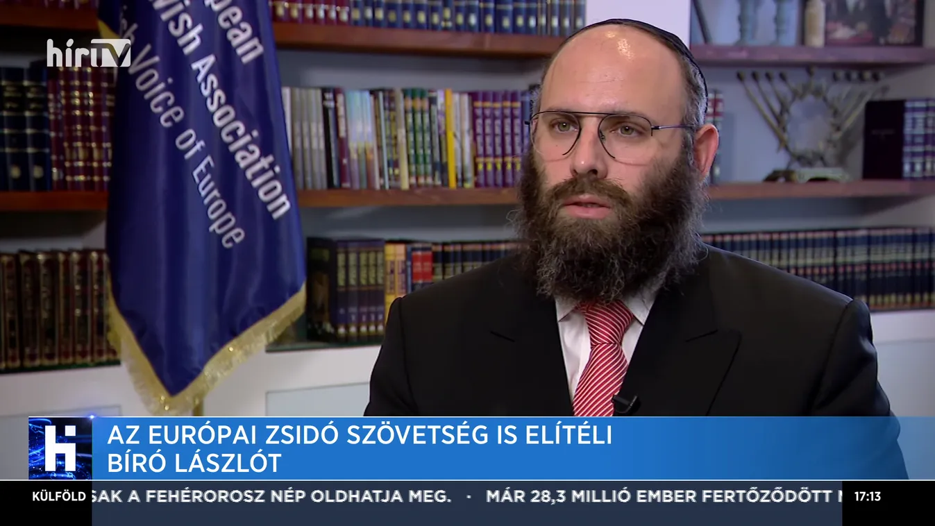 Az Európai Zsidó Szövetség is elítéli Bíró Lászlót