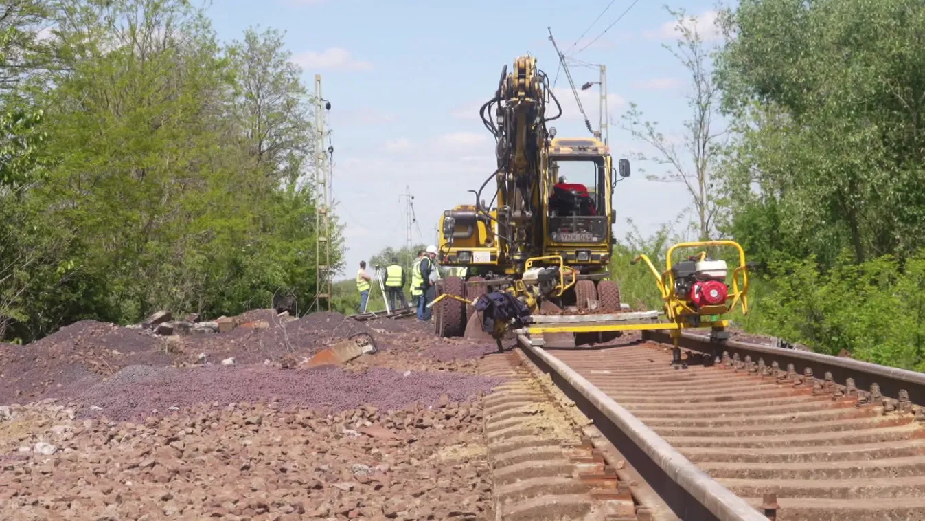 Radar - Helyreállítási munkálatok a vonatbaleset helyszínén