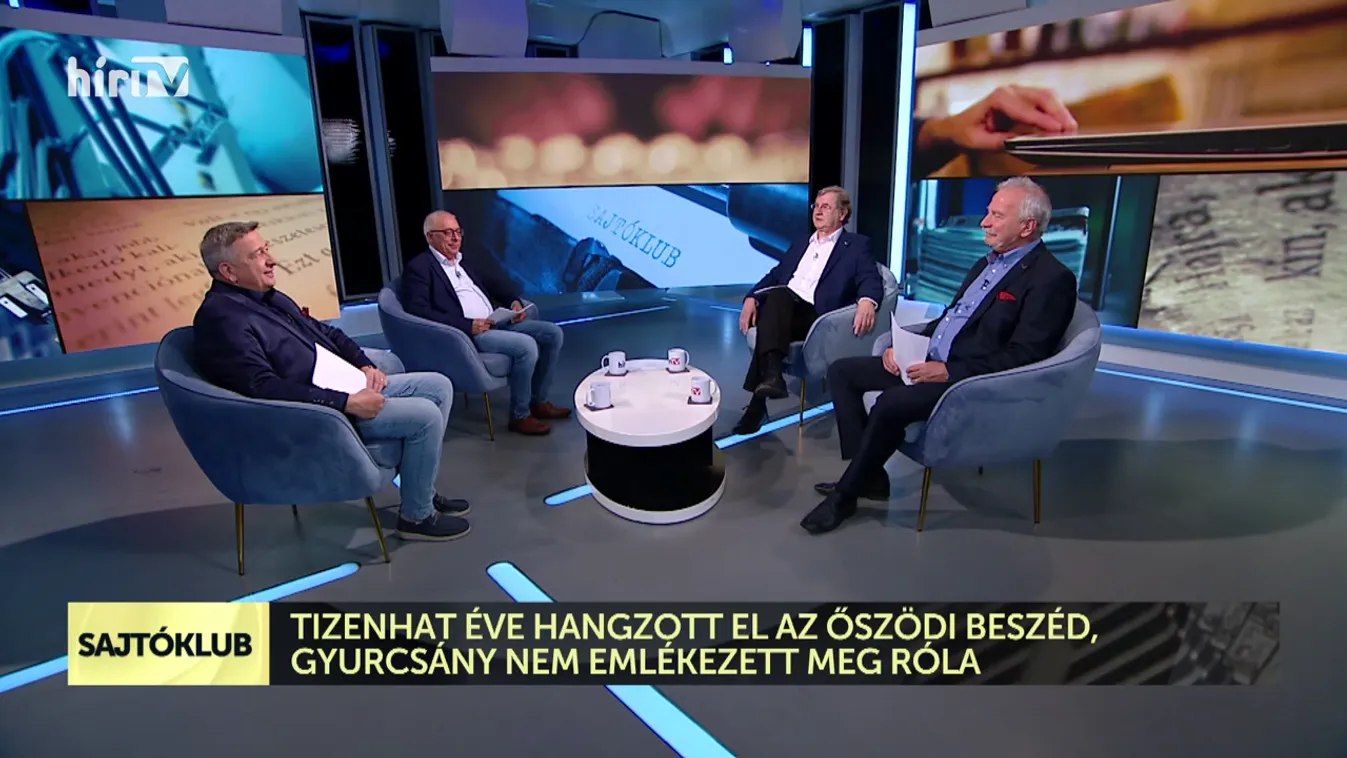 Sajtóklub: Tizenhat éve hangzott el az Őszödi beszéd, Gyurcsány nem emlékezett meg róla