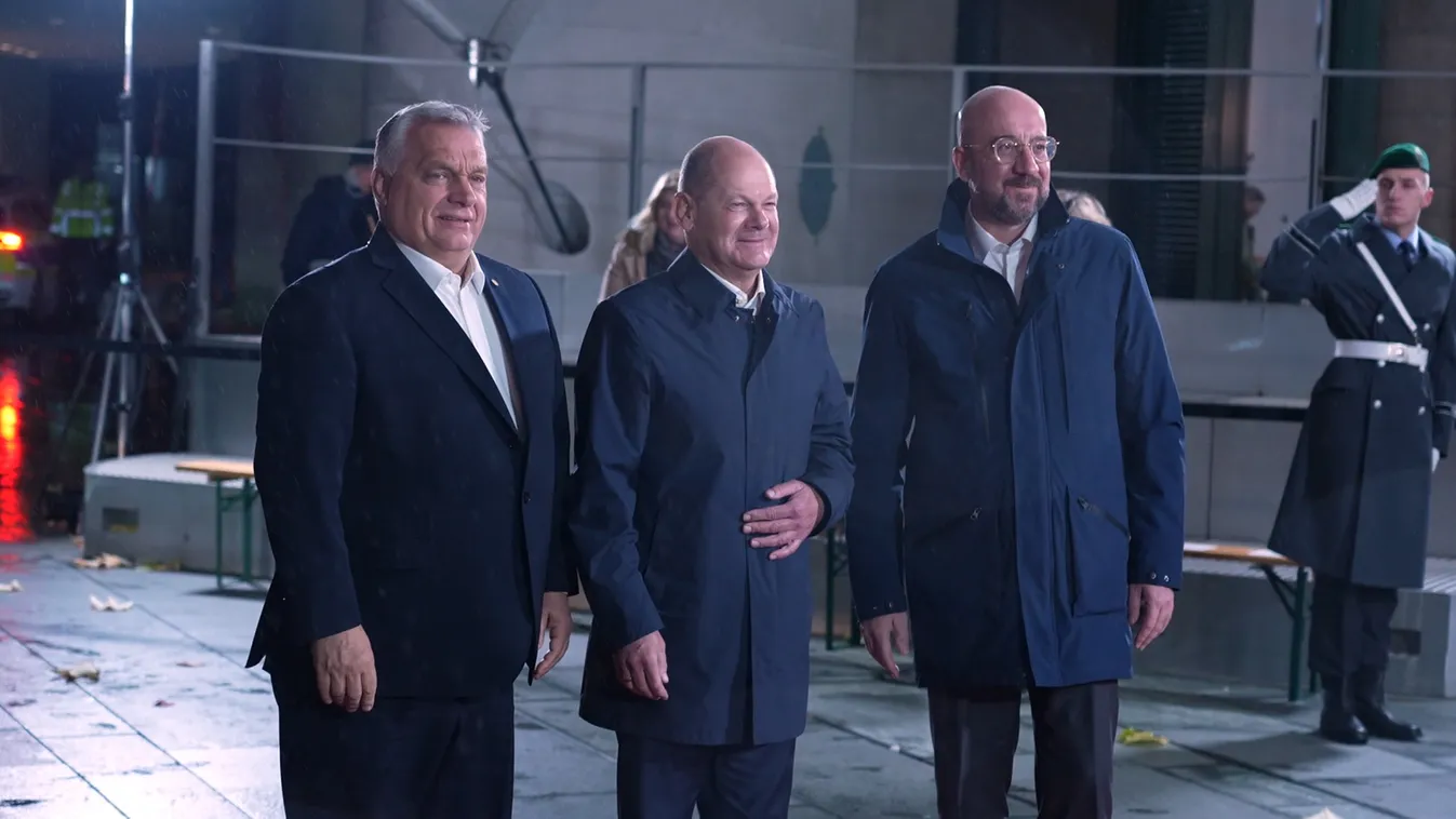 Orbán Viktor Berlinbe utazott