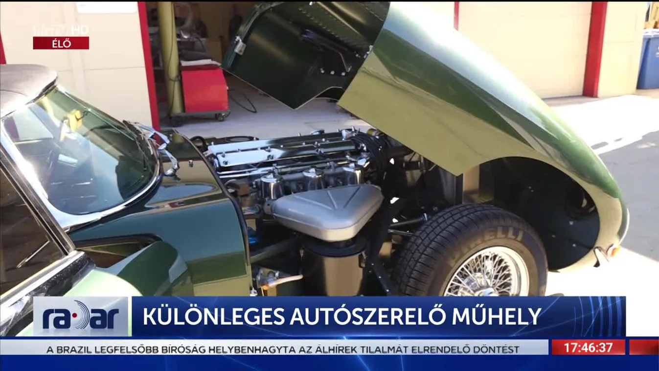 Radar: Különleges autószerelő műhely