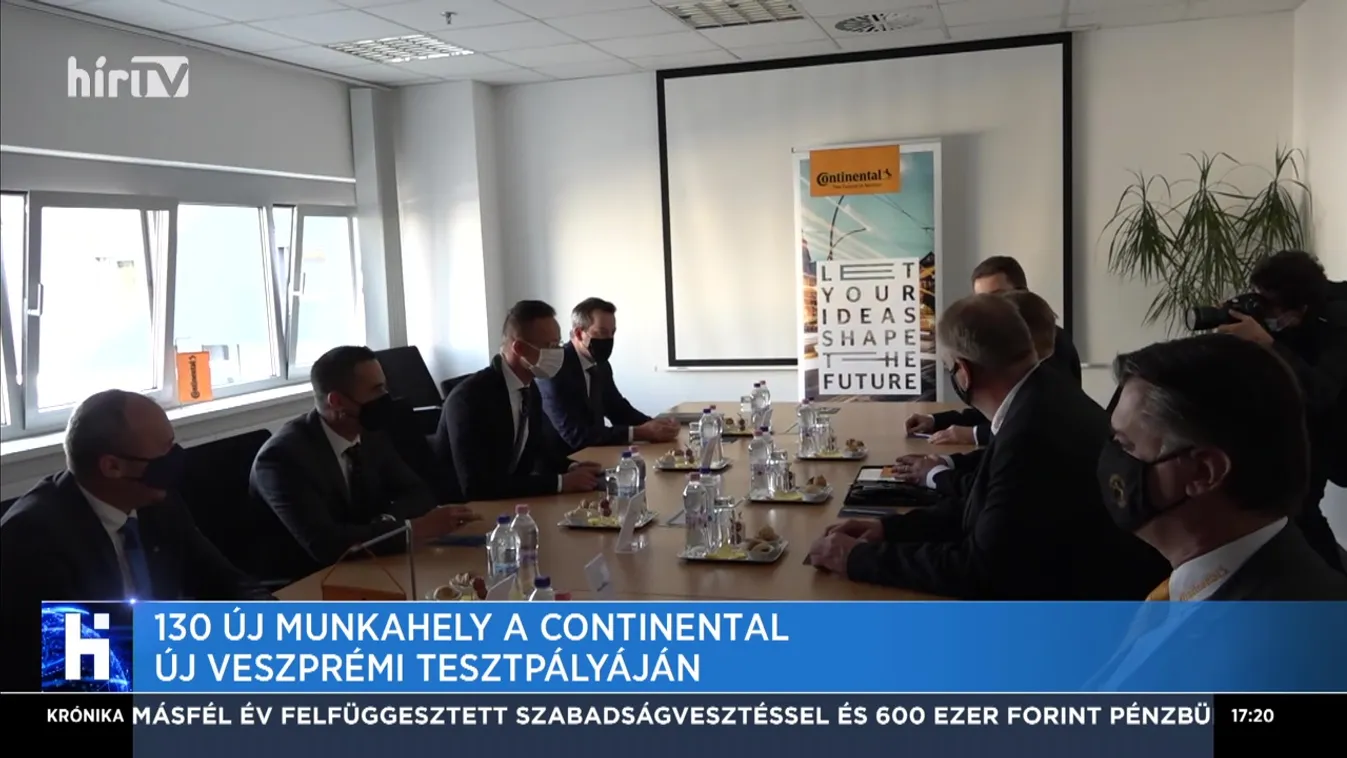 130 új munkahely a Continental új veszprémi tesztpályán