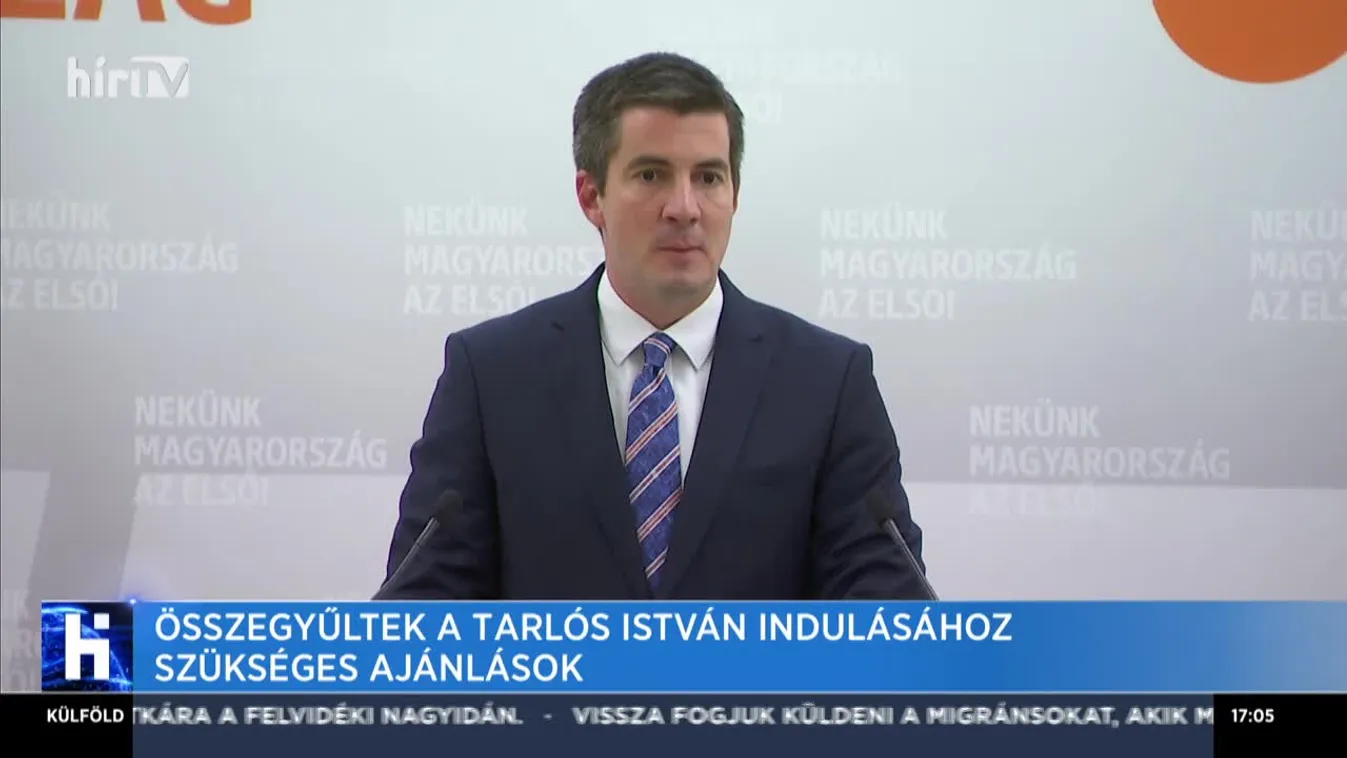 Összegyűltek a Tarlós István indulásához szükséges ajánlások