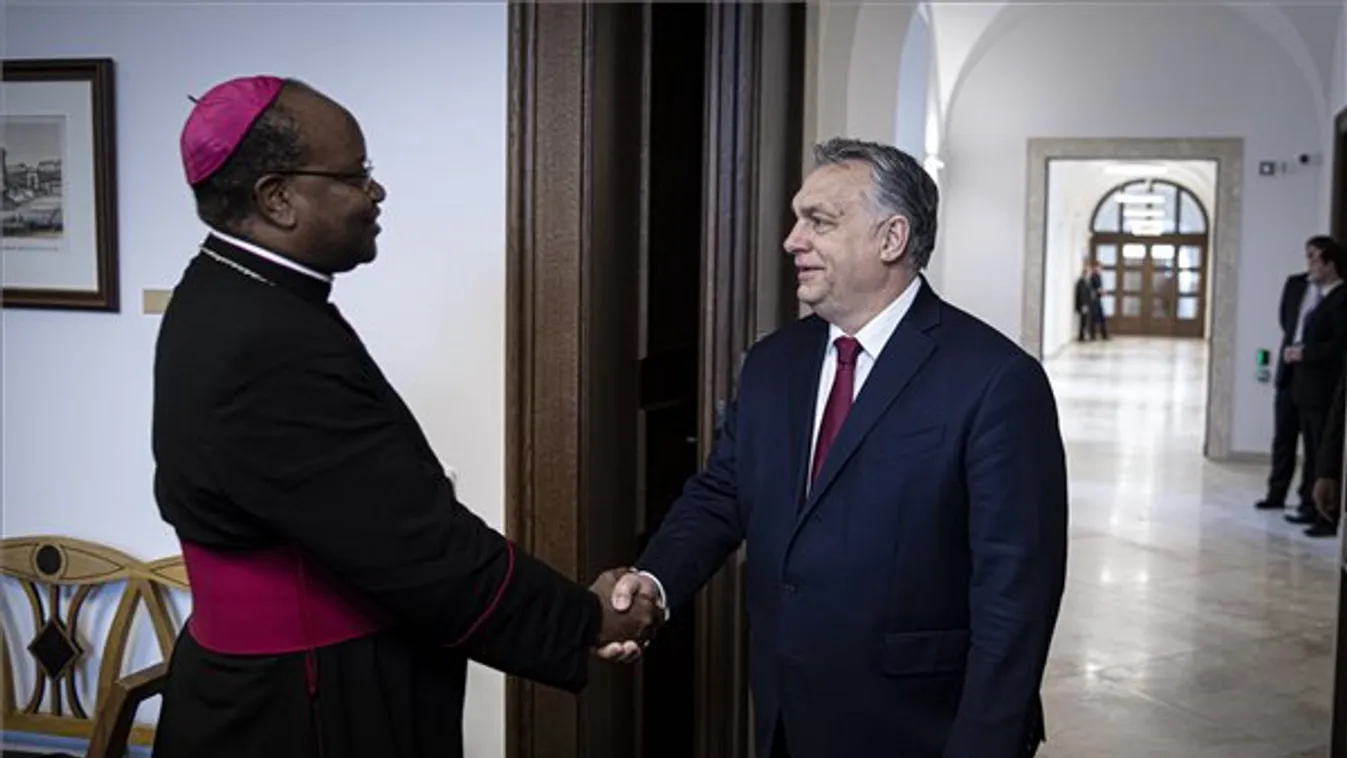 Orbán Viktor Anthony Muheria kenyai érsekkel tárgyalt