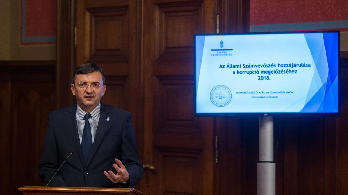 ÁSZ-elnök: Eredményes a megelőzésen alapuló korrupció elleni fellépés