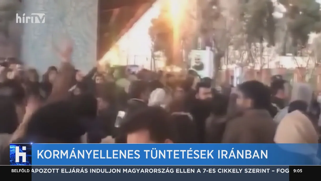 Kormányellenes tüntetések Iránban