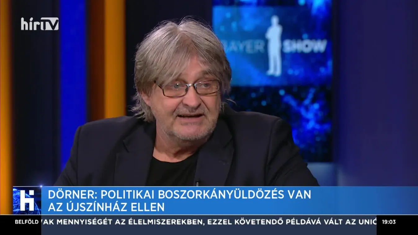 Dörner: Politikai boszorkányüldözés van az Újszínház ellen