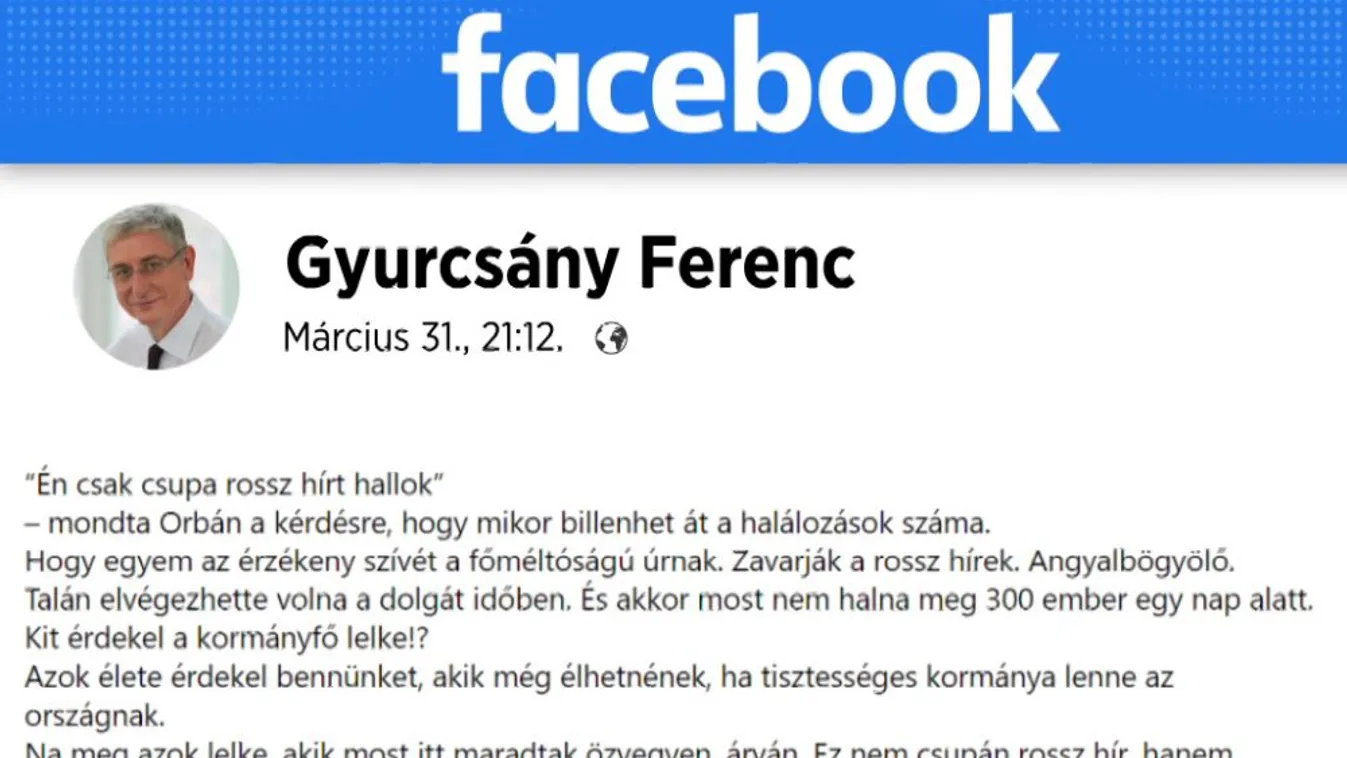 A baloldali elemző után Gyurcsány Ferenc is a vírusban elhunytak hozzátartozóinak üzent