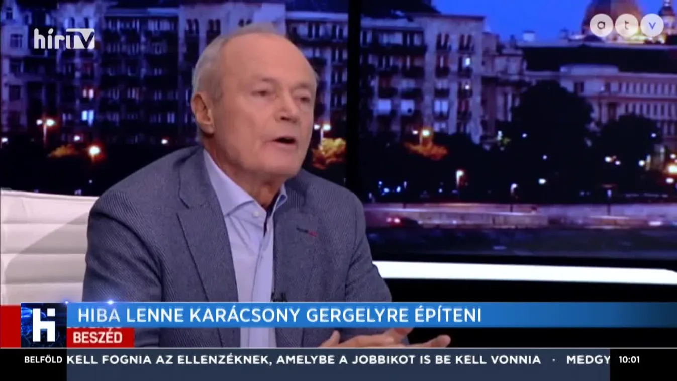 Medgyessy Péter: Hiba lenne Karácsony Gergelyre építeni