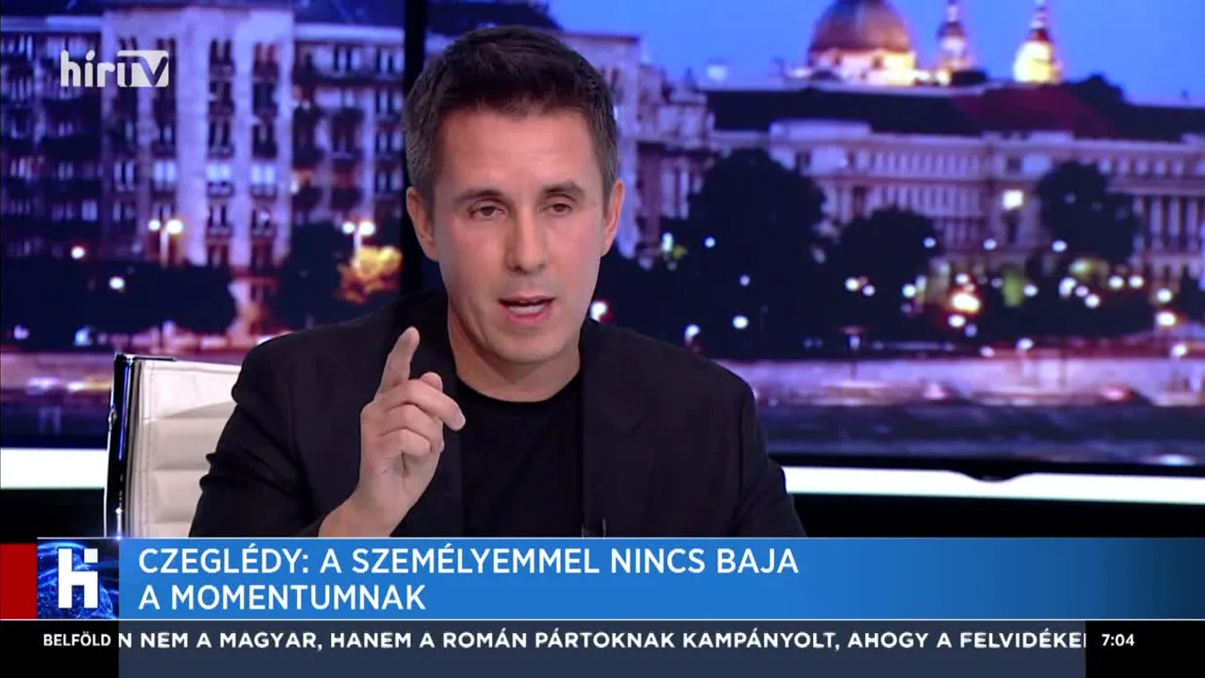 Czeglédy: A személyemmel nincs baja a Momentumnak