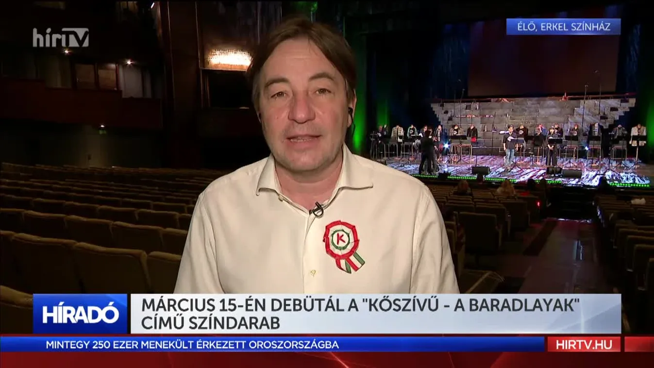 Március 15-én debütál A Kőszívű - a Baradlayak című színdarab