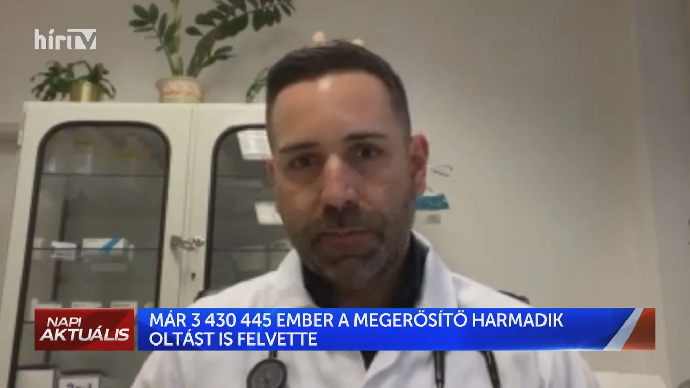 Békássy Szabolcs: Az Omikron szinte tünetmentesen van jelen a fertőzöttek szervezetében
