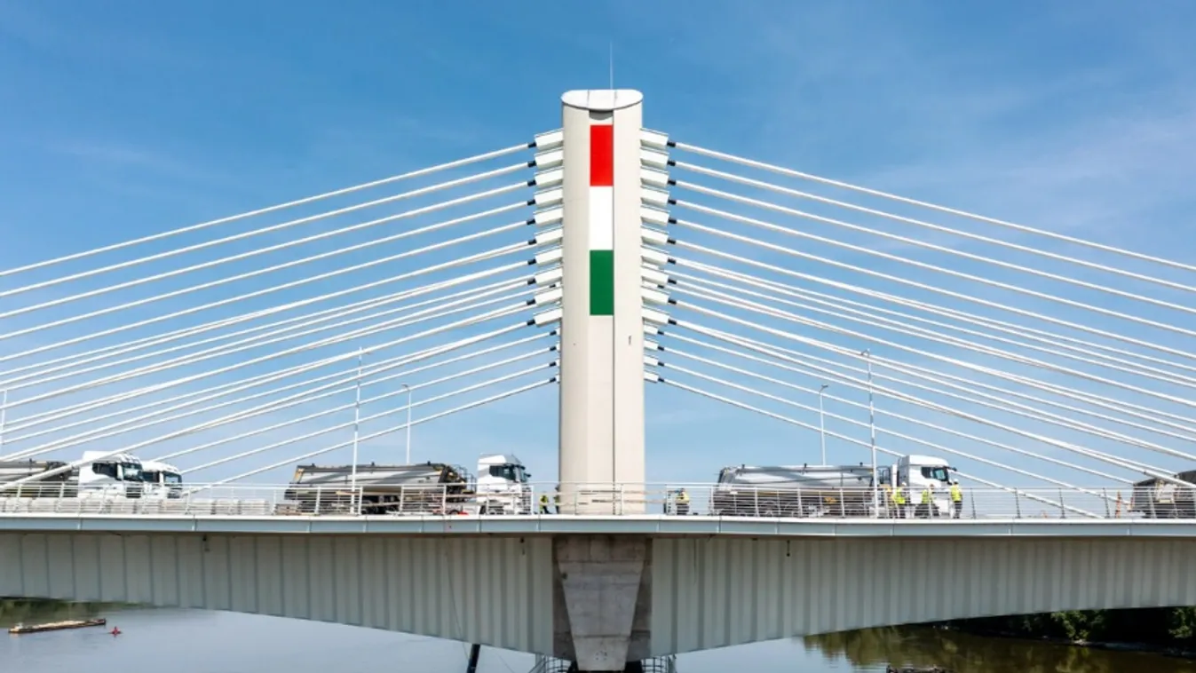 Új Duna-hidat avat Orbán Viktor + videó