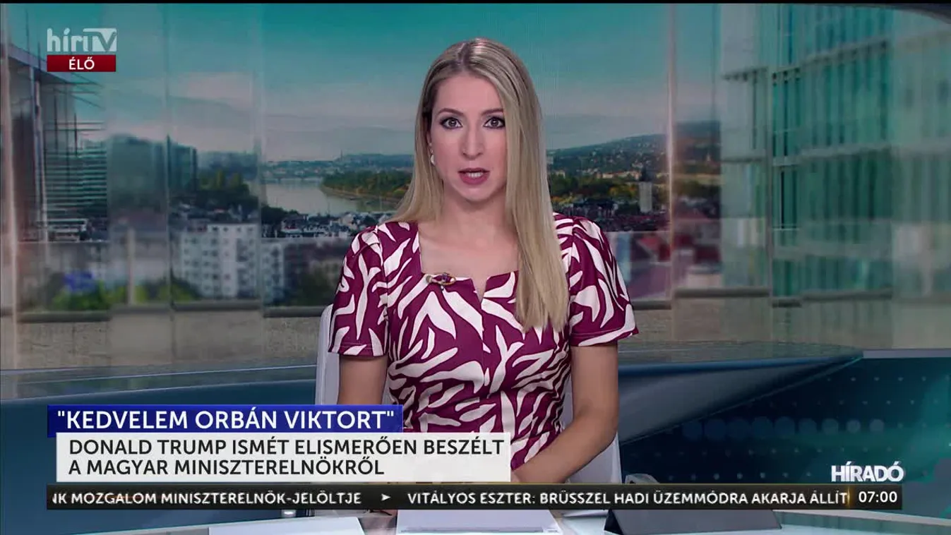 Donald Trump ismét elismerően beszélt a magyar miniszterelnökről