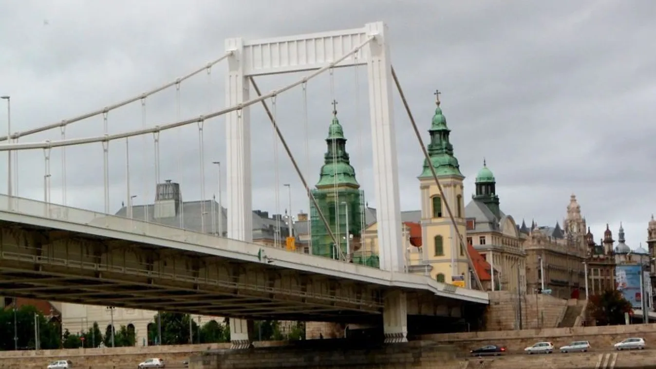 Lezárták az Erzsébet hidat