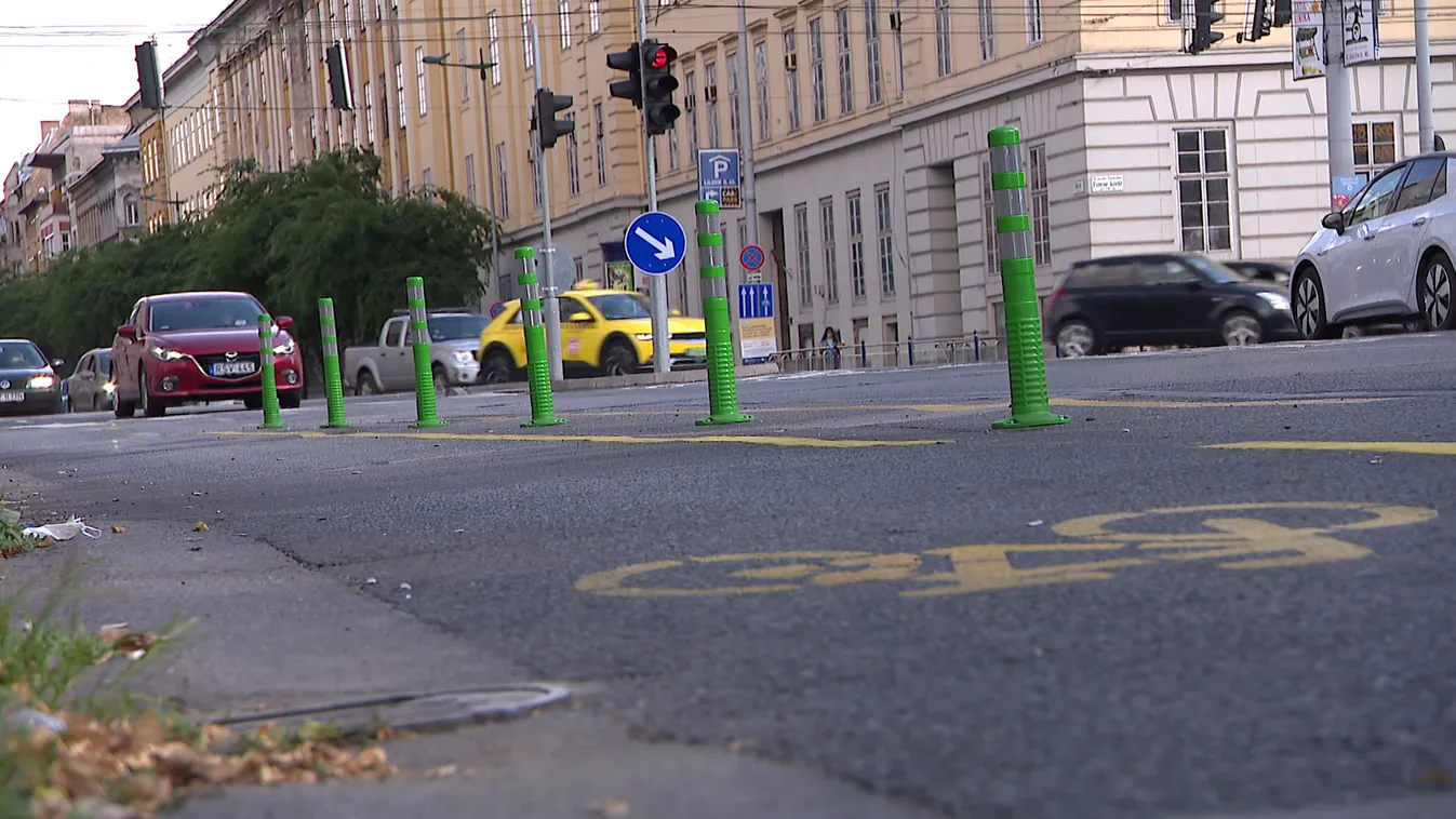 Vitézy Dávid győzelme esetén eltávolítaná a forgalmat akadályozó gumioszlopokat + videó