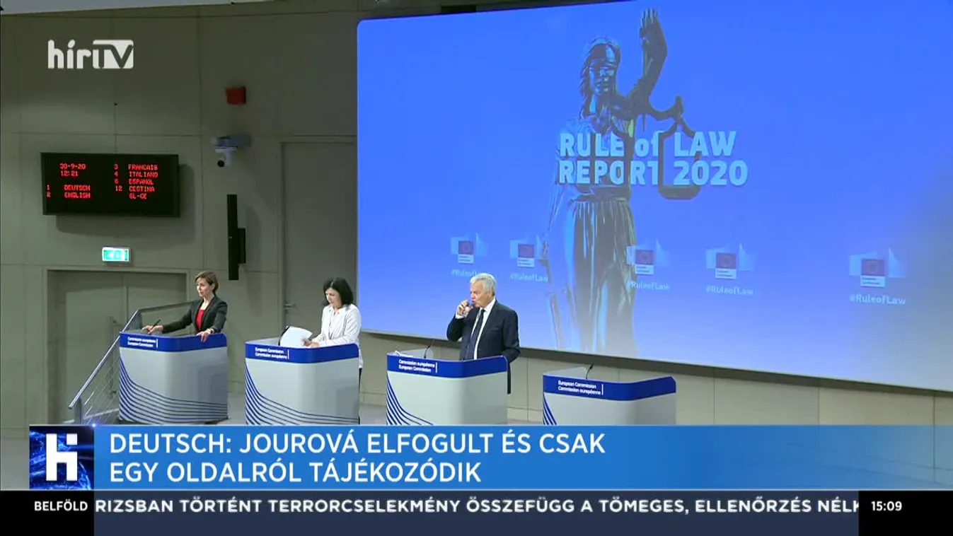 Deutsch: Juorová elfogult és csak egy oldalról tájékozódik