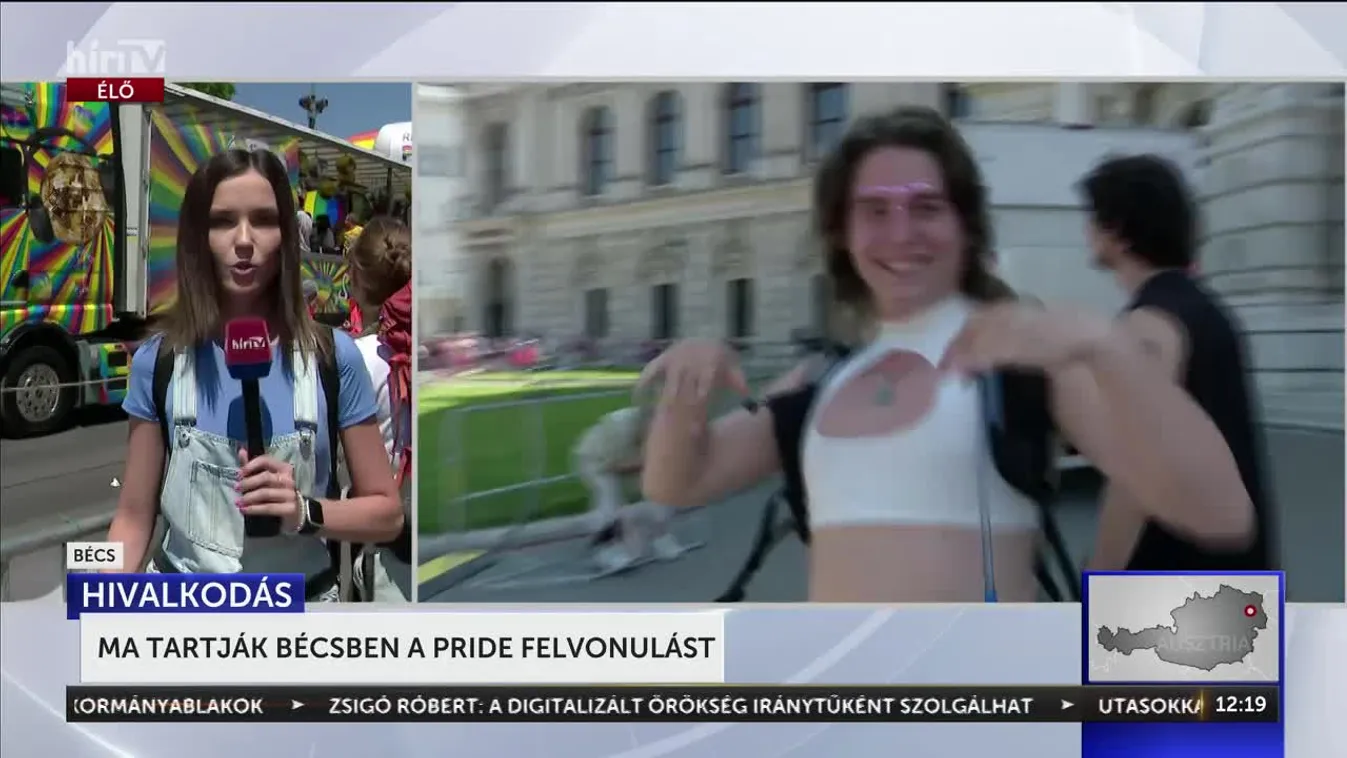 Ma tartják Bécsben a Pride felvonulást + videó