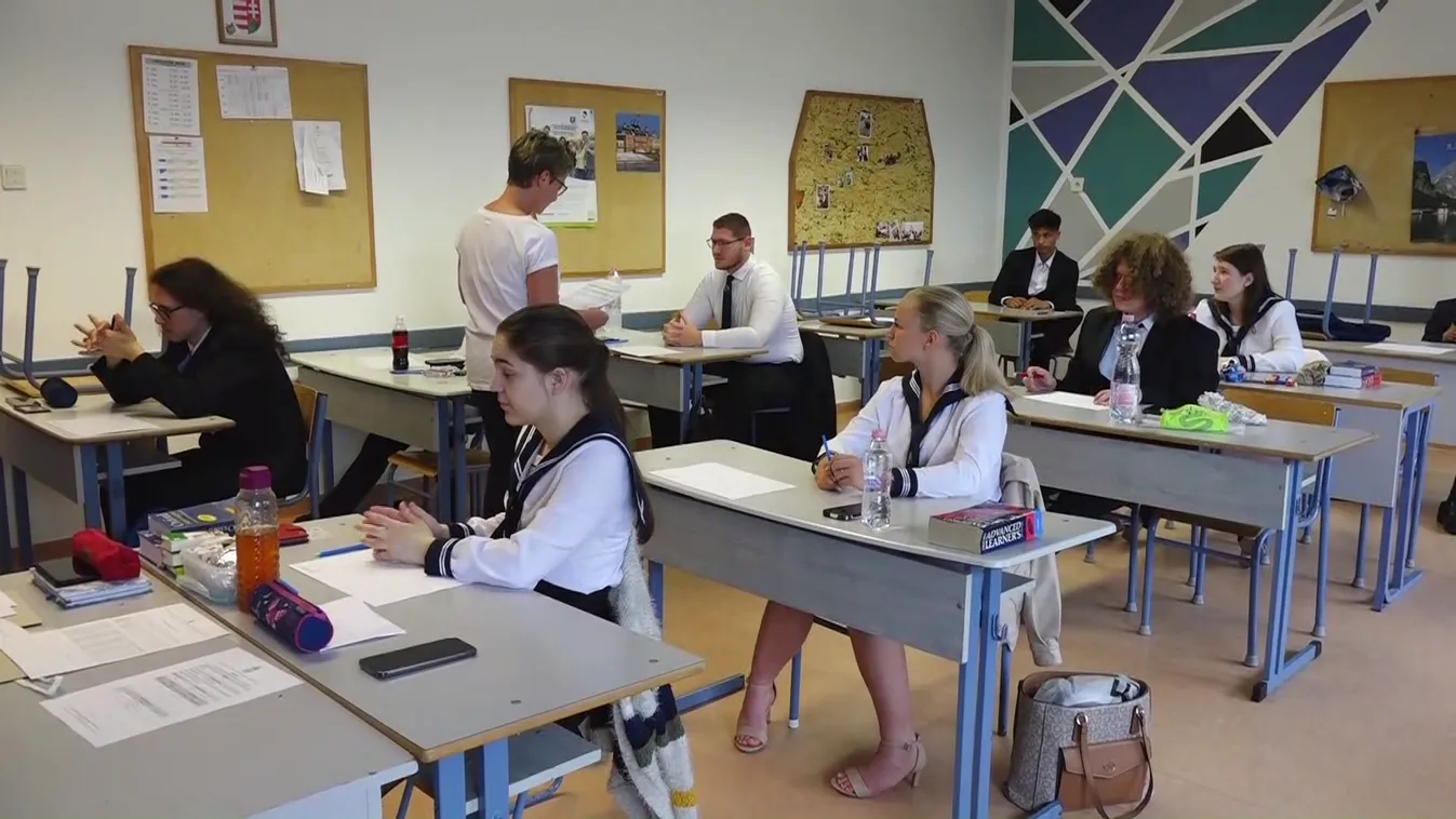 Angol nyelvvel folytatódott az írásbeli érettségi + videó
