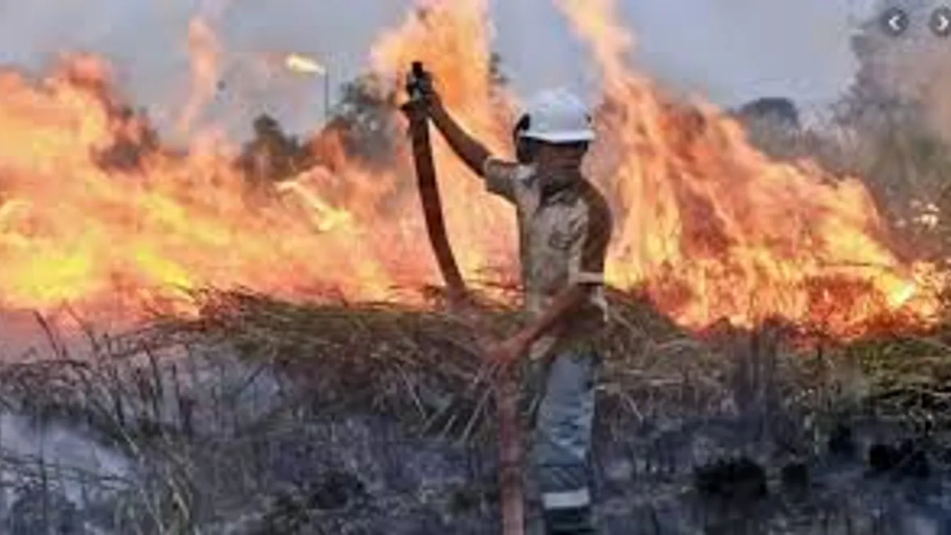 Meghalt egy csecsemő Szumátrán az erdőtüzek okozta légszennyezettség miatt