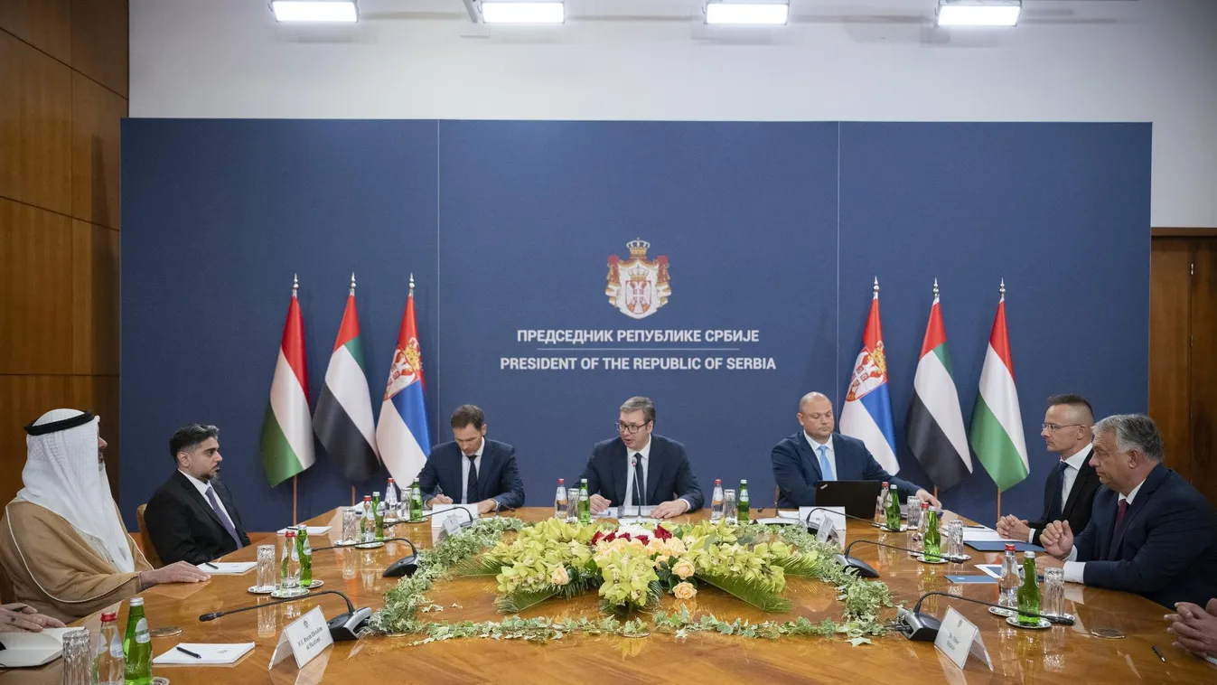 Orbán Viktor: Szoros, sikeres a szerb-magyar együttműködés