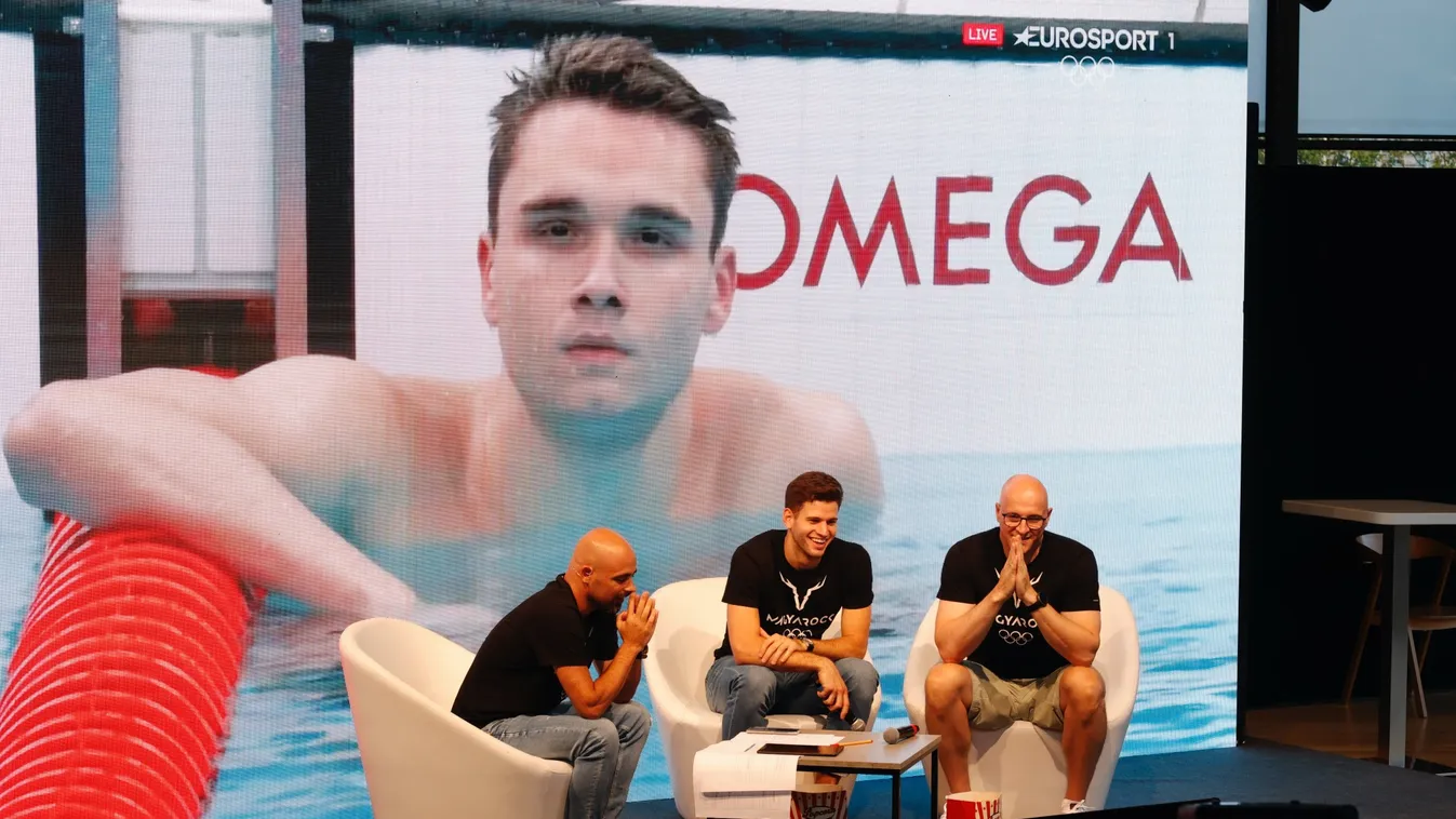 Milák Kristóf és Szilágyi Áron a Millenárison