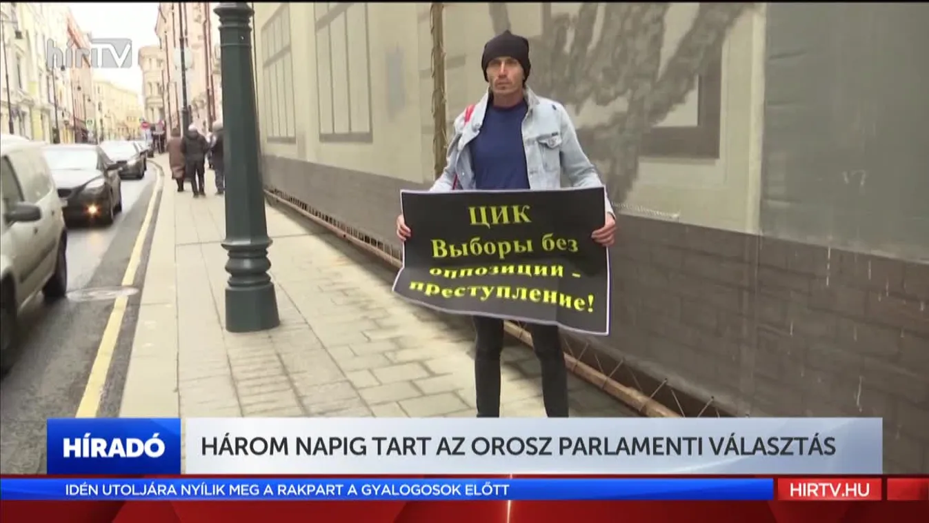 Három napig tart az orosz parlamenti választás