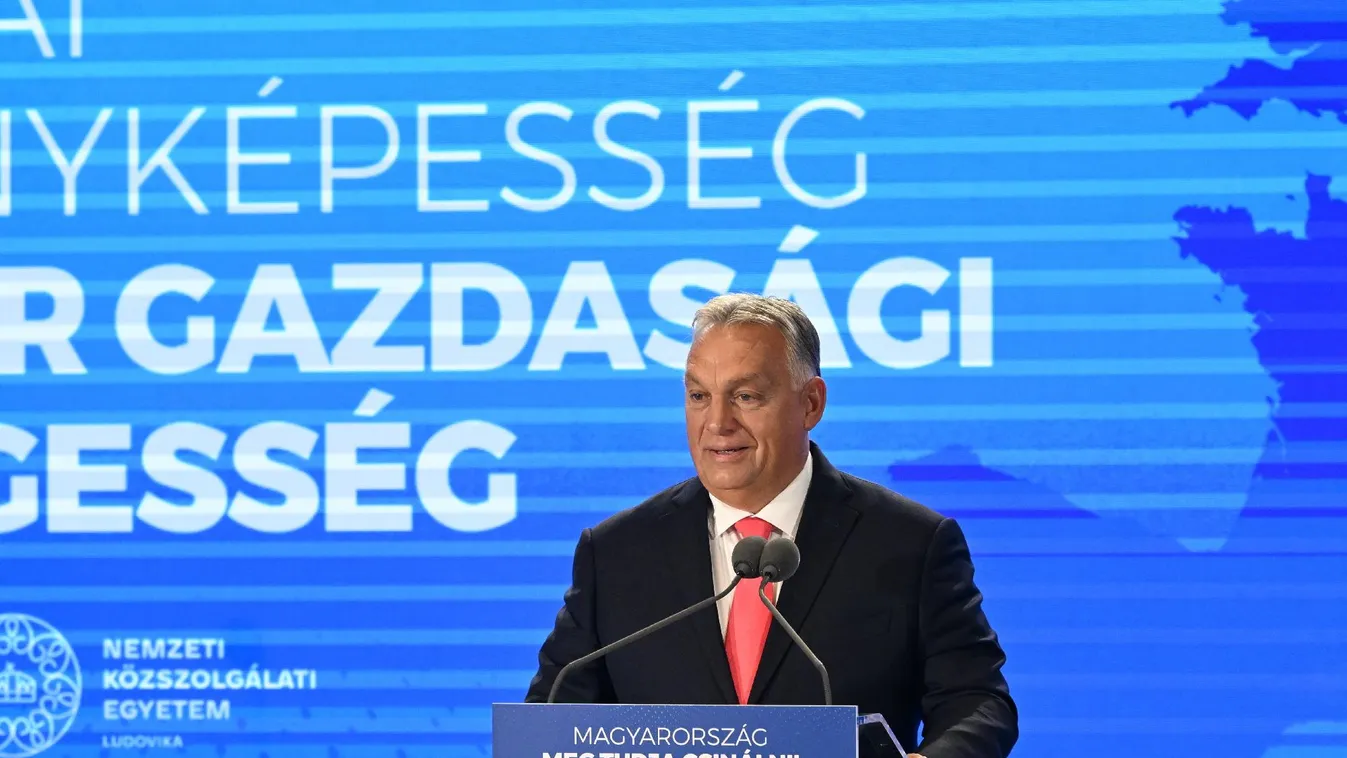 Orbán Viktor: Versenyképességi fordulat kell, mert Európa lemaradásban van + videó