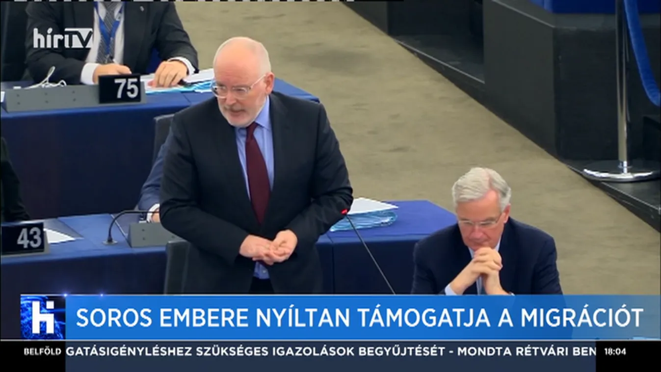Timmermans, aki végrehajtaná a Soros-tervet