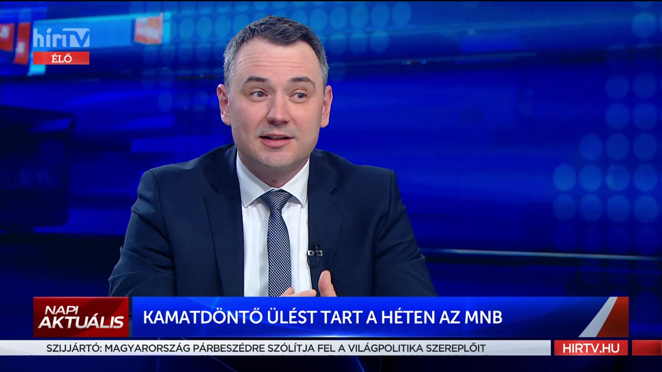 Balatoni András: Eredményesek voltak a válság idején végrehajtott gazdaságpolitikai intézkedések