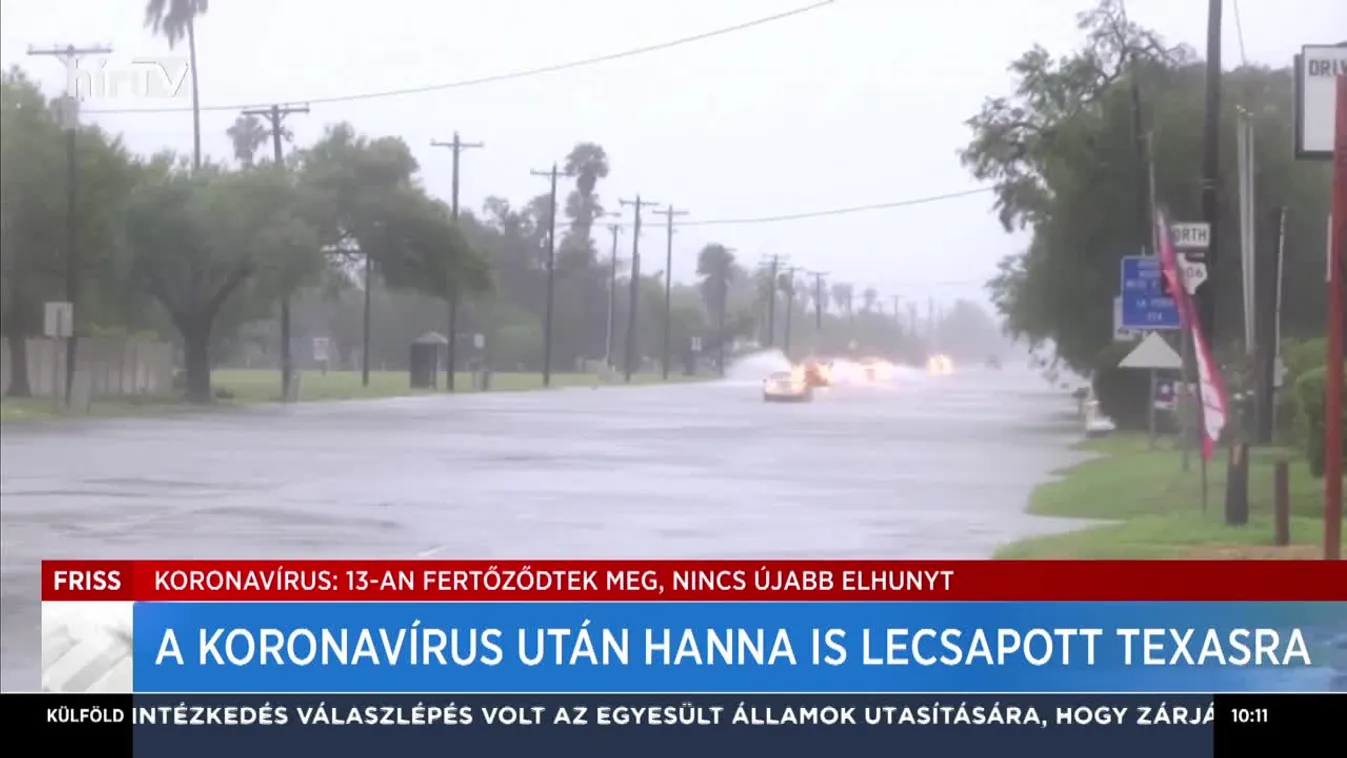 A koronavírus után Hanna is lecsapott Texasra