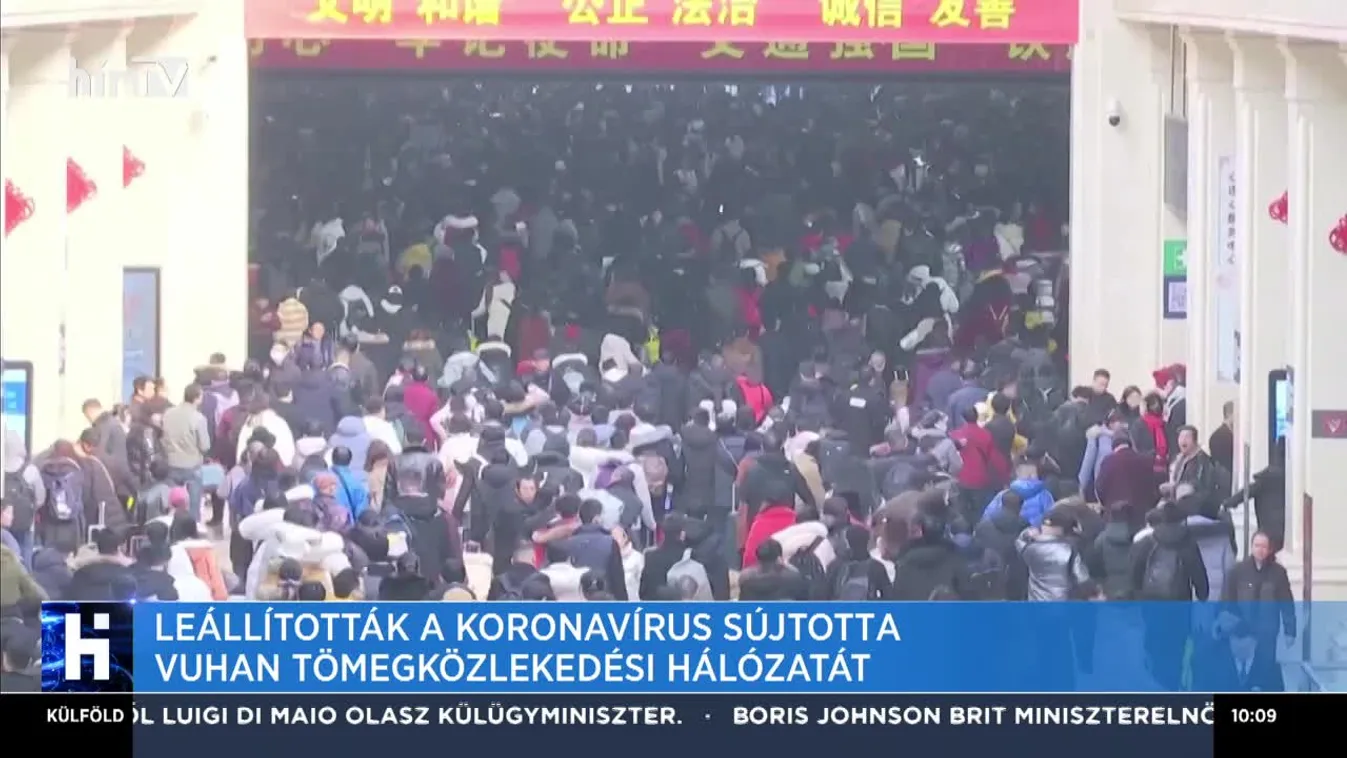 Leállították a koronavírus sújtotta Vuhan tömegközlekedési hálózatát