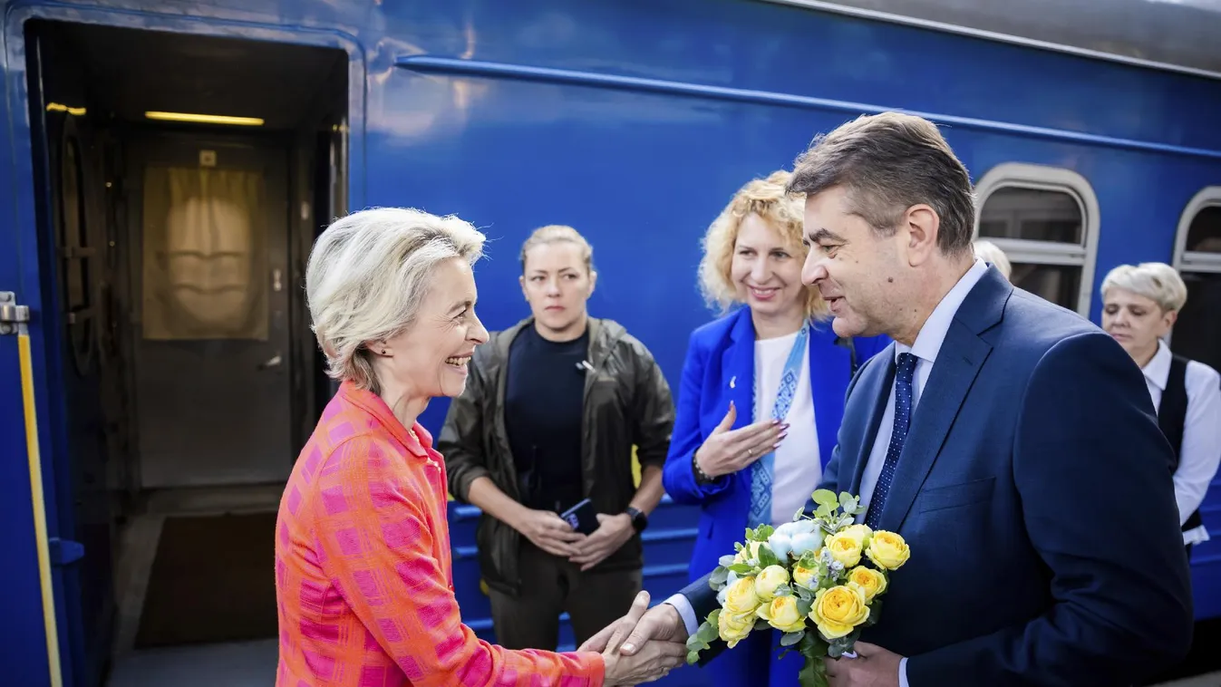 Kijevben tárgyal Ursula von der Leyen