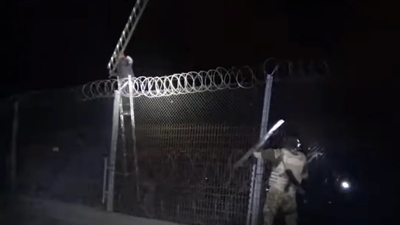 Ilyen egy éjszakai harc a déli határnál + videó