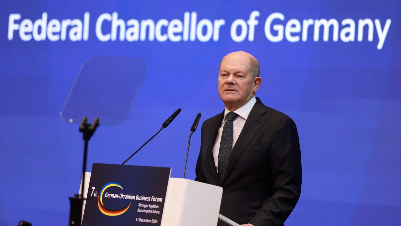 Olaf Scholz szerint a német vállalatoknak nagyobb szerepet kell vállalniuk Ukrajna újjáépítésében