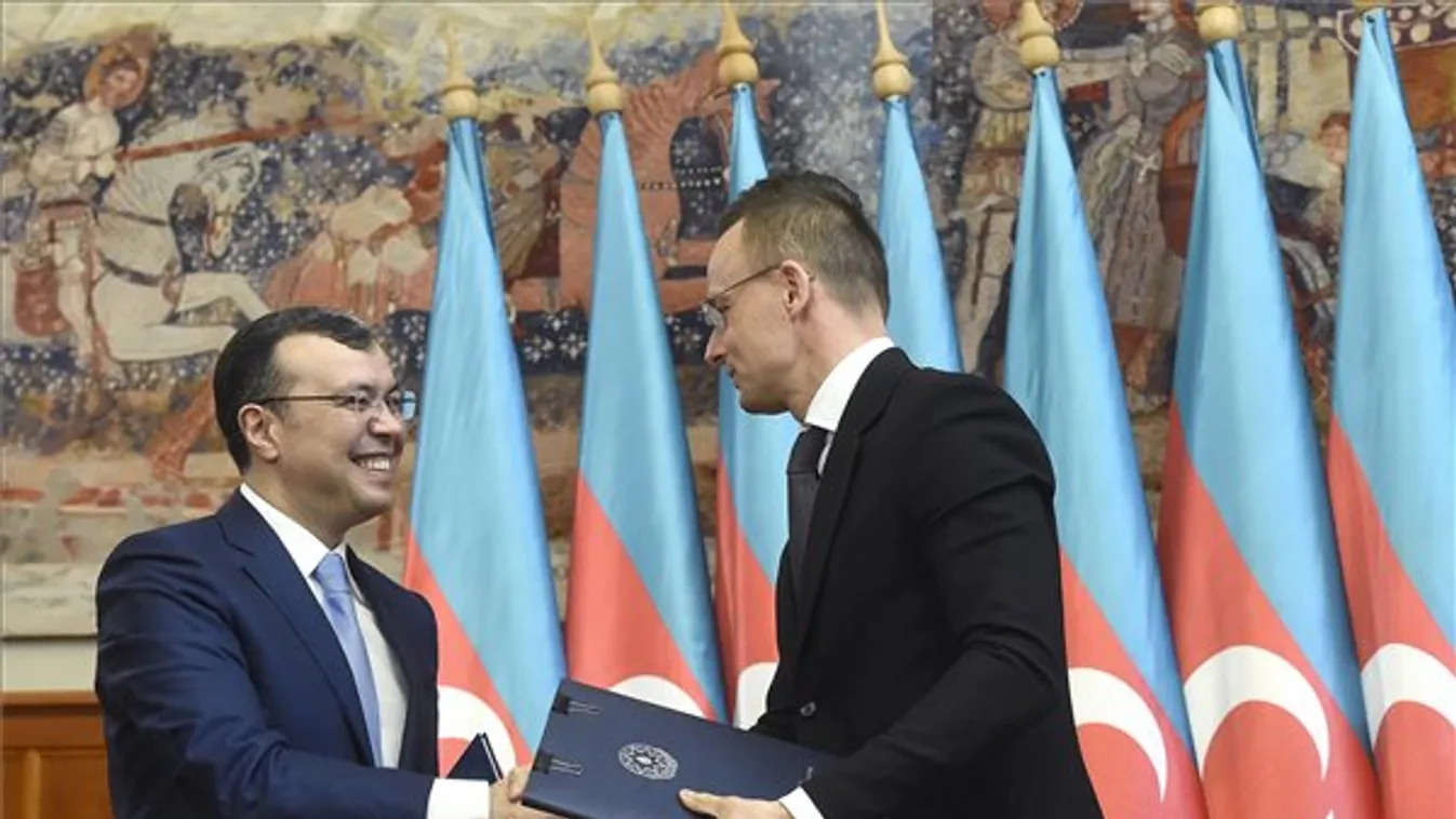 Szijjártó: 2023-tól már Azerbajdzsánból is érkezhet földgáz Magyarországra