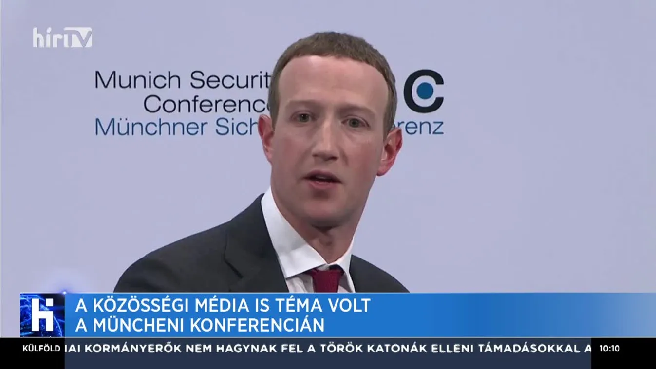 A közösségi média is téma volt a müncheni konferencián