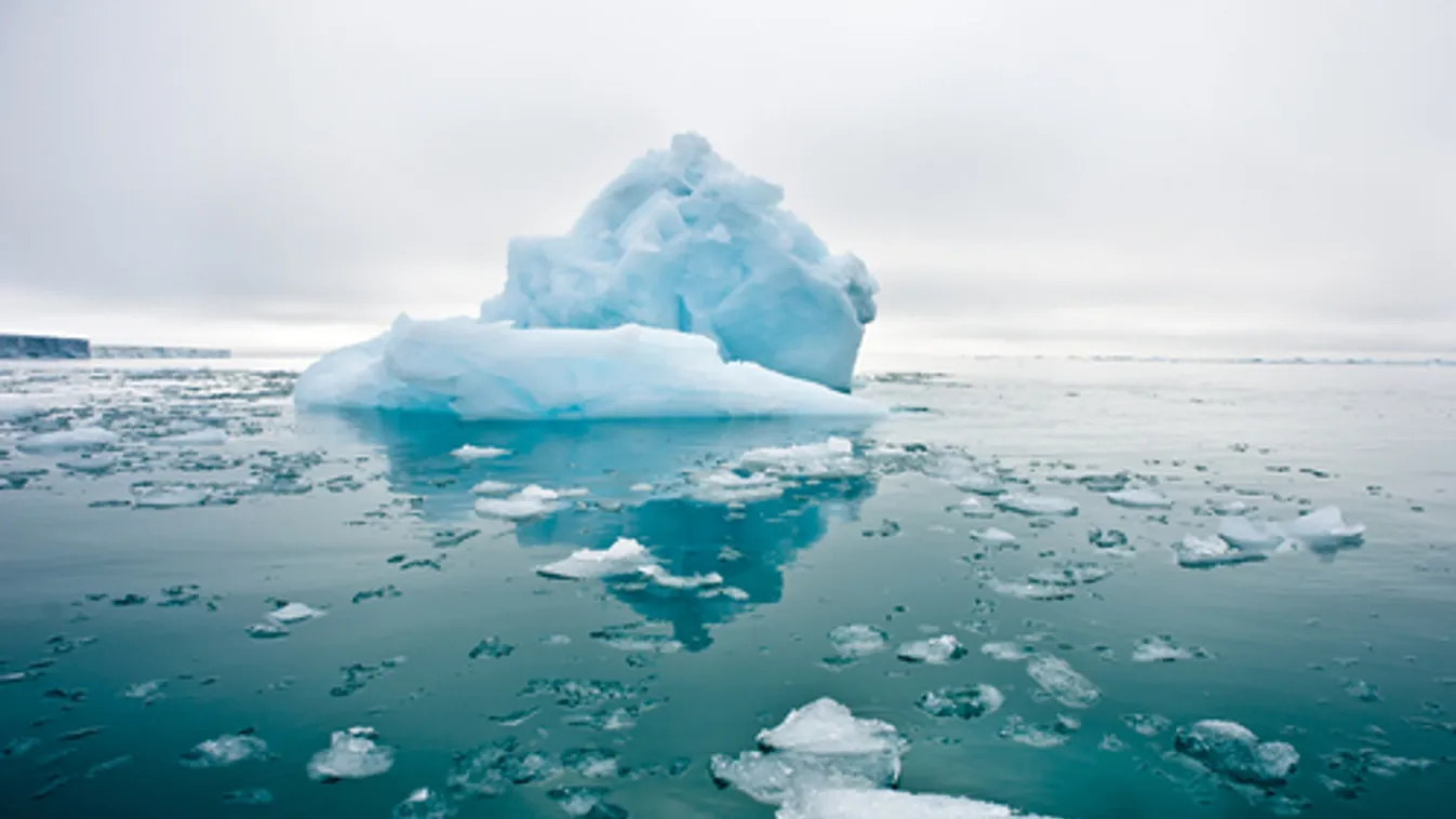 Elolvadt a közösségi média sztárjává vált gigajéghely