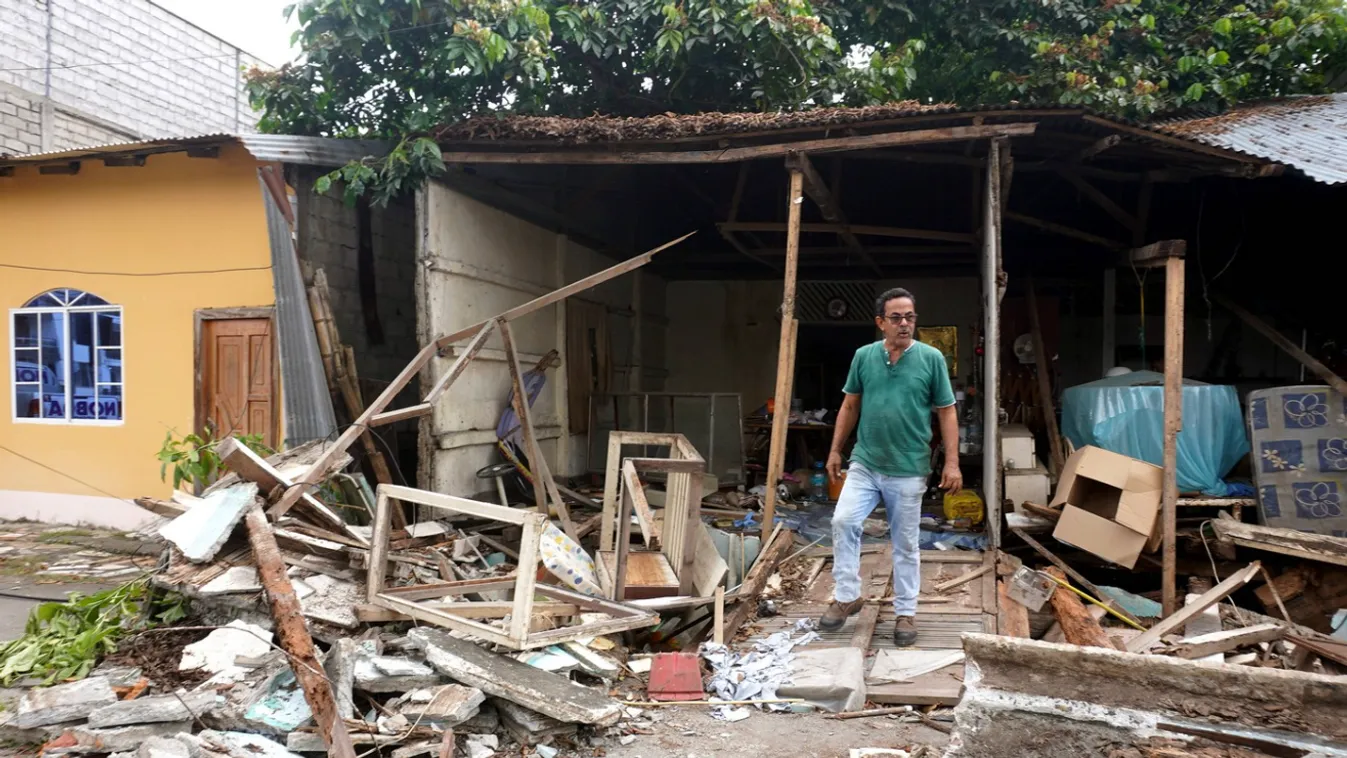 Erős földrengés rázta meg Ecuadort