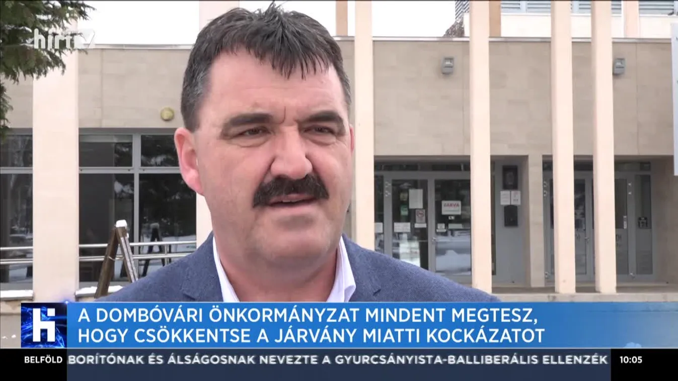 A dombóvári önkormányzat mindet megtesz, hogy csökkentse a járvány miatti kockázatot
