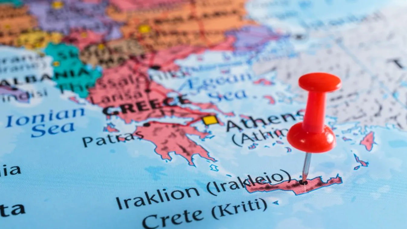 Erős földrengés volt Kréta térségében