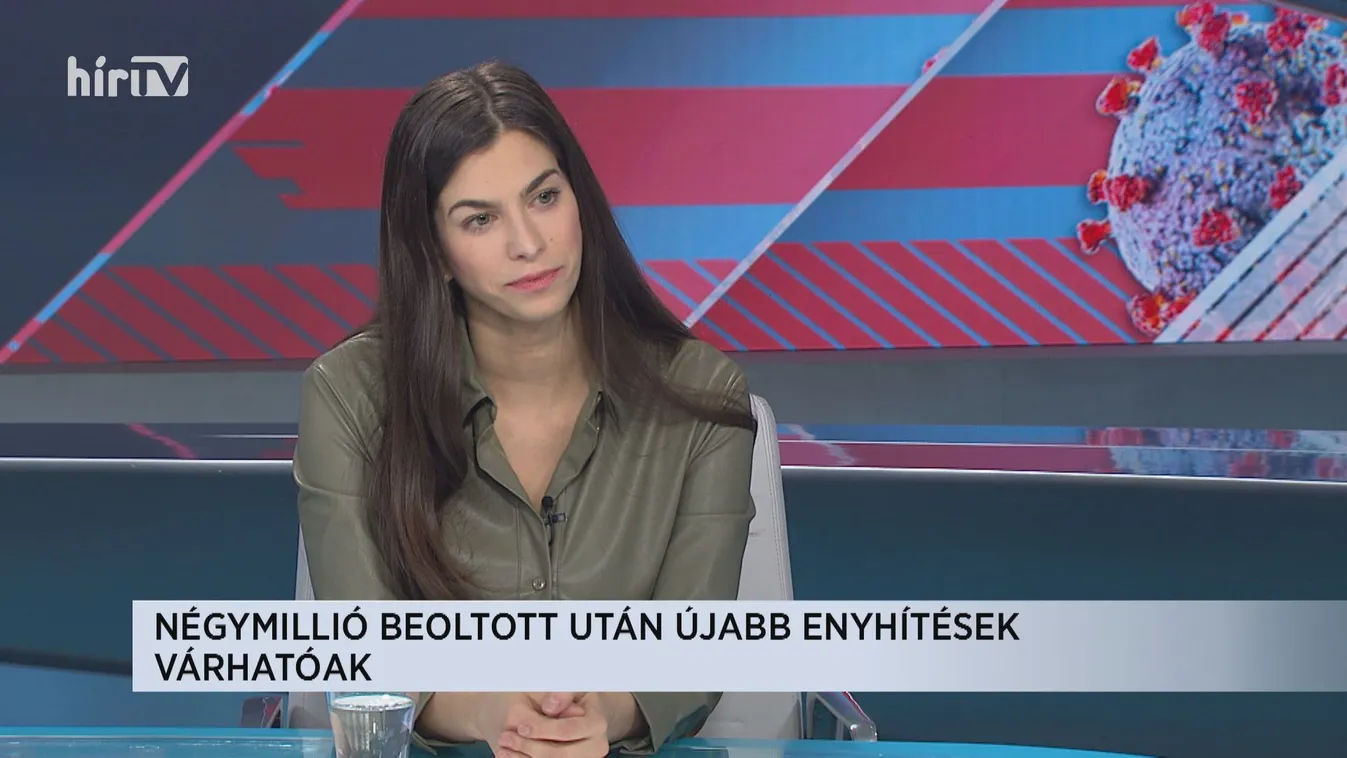 Szentkirályi Alexandra: Azt várjuk, hogy holnapra el fogjuk érni a 3,5 milliós beoltottságot