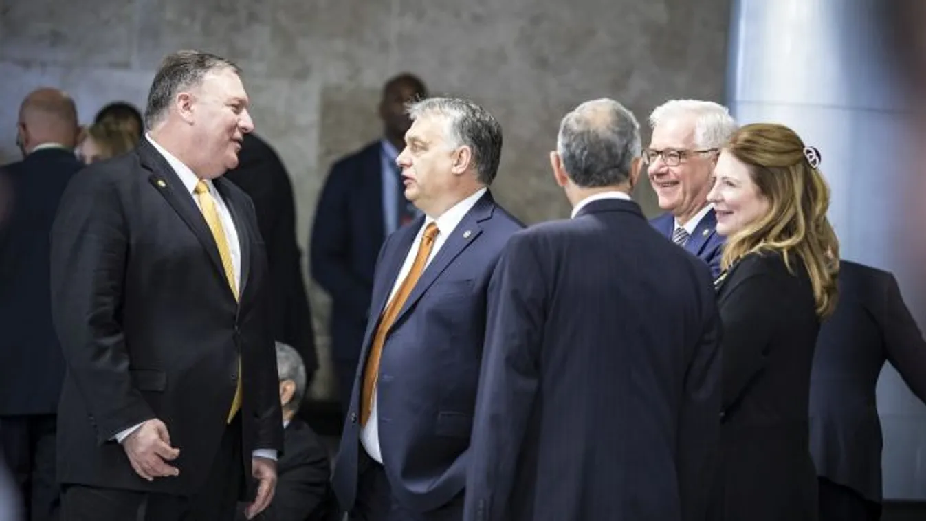 Orbán Viktor az amerikai külügyminiszterrel tárgyalt