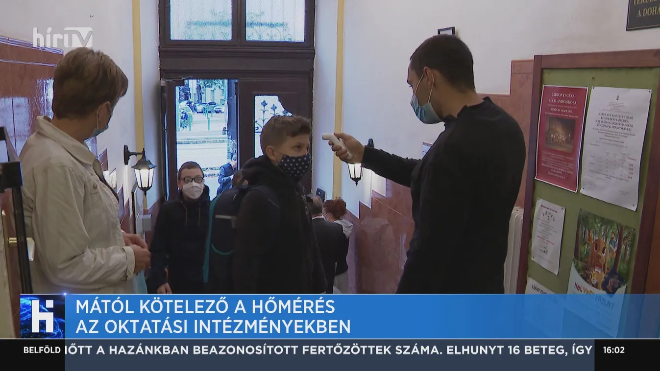 Mától kötelező a hőmérés az oktatási intézményekben