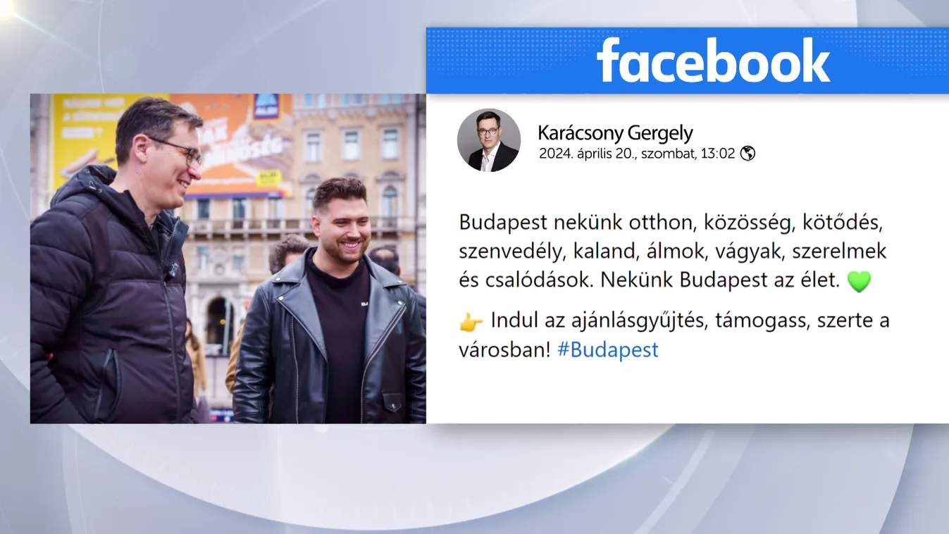 Karácsony Gergely Osváth Zsolttal kampányol + videó