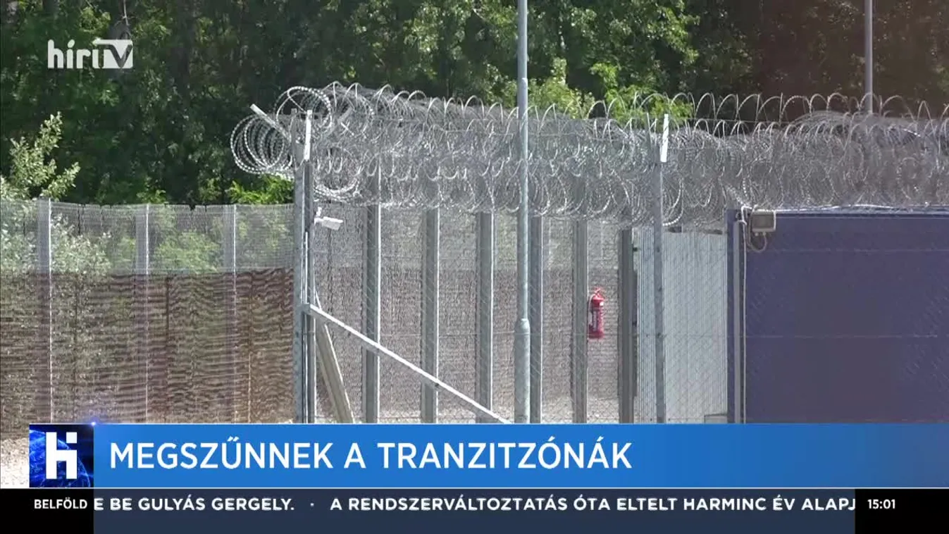 Megszűnnek a tranzitzónák