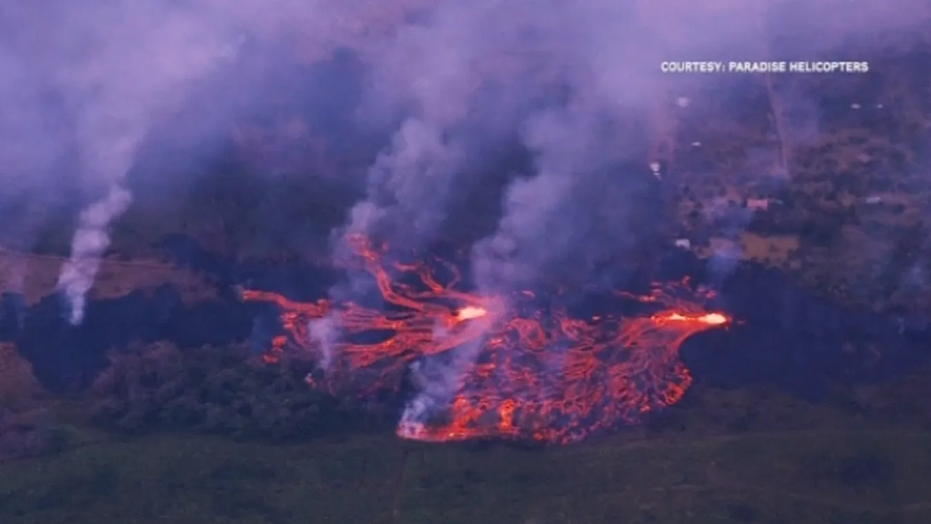 Hamu, lávatenger, mérges gázok: háborús övezetté vált Hawaii Nagy Szigete