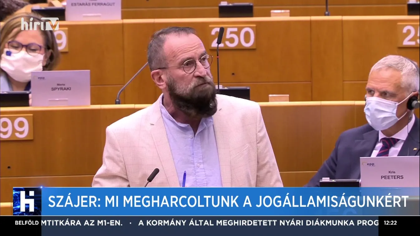 Szájer: Mi megharcoltunk a jogállamiságunkért