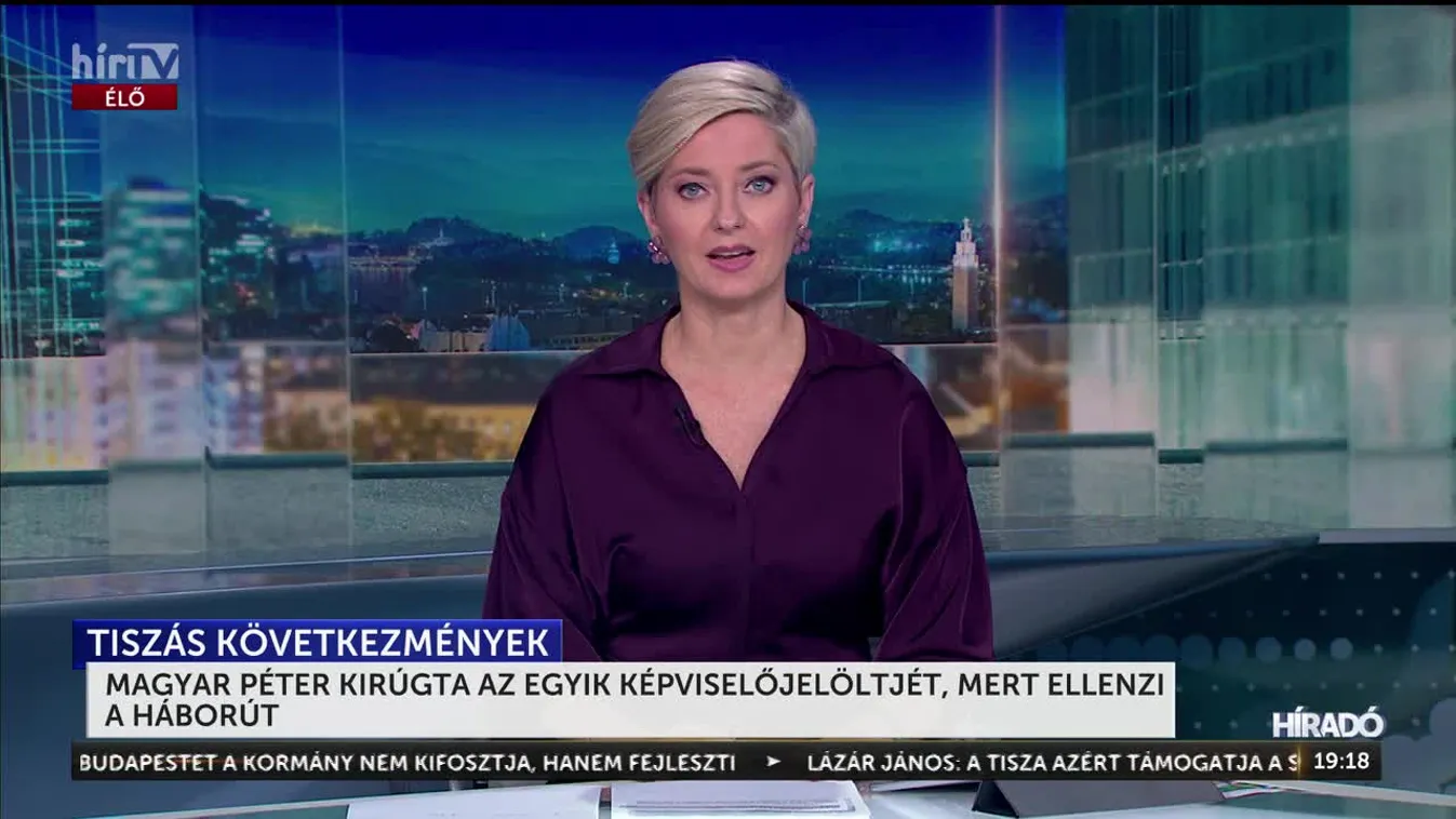 MAGYAR PÉTER KIRÚGTA AZ EGYIK KÉPVISELŐJELÖLTJÉT, MERT ELLENZI A HÁBORÚT