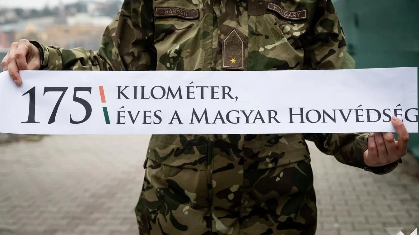 Nagyon sokan vállalták a 175 éves Magyar Honvédség előtt tisztelgő kihívást